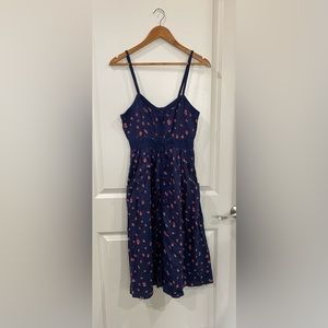 Strawberries Midi Dress